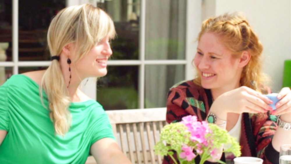 Madita and Sarah living with hydrocephalus