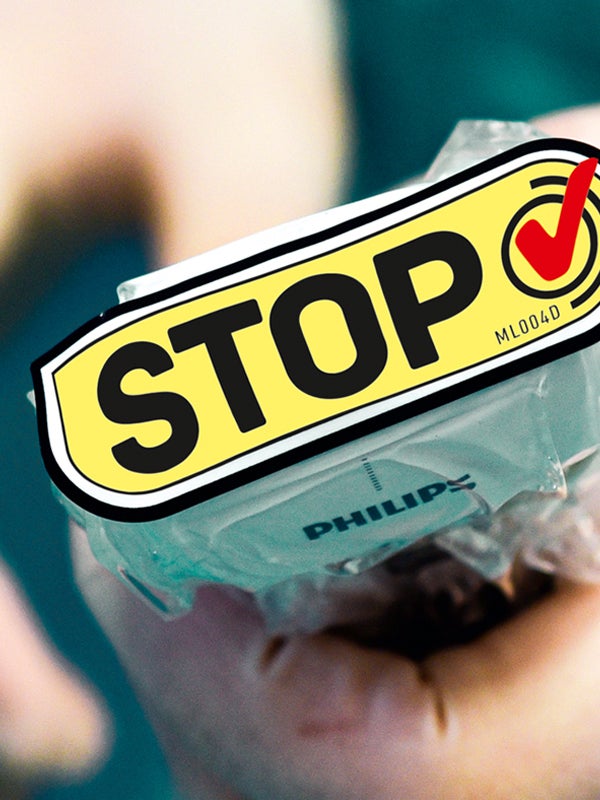 EZCOVER® stop safety shield.