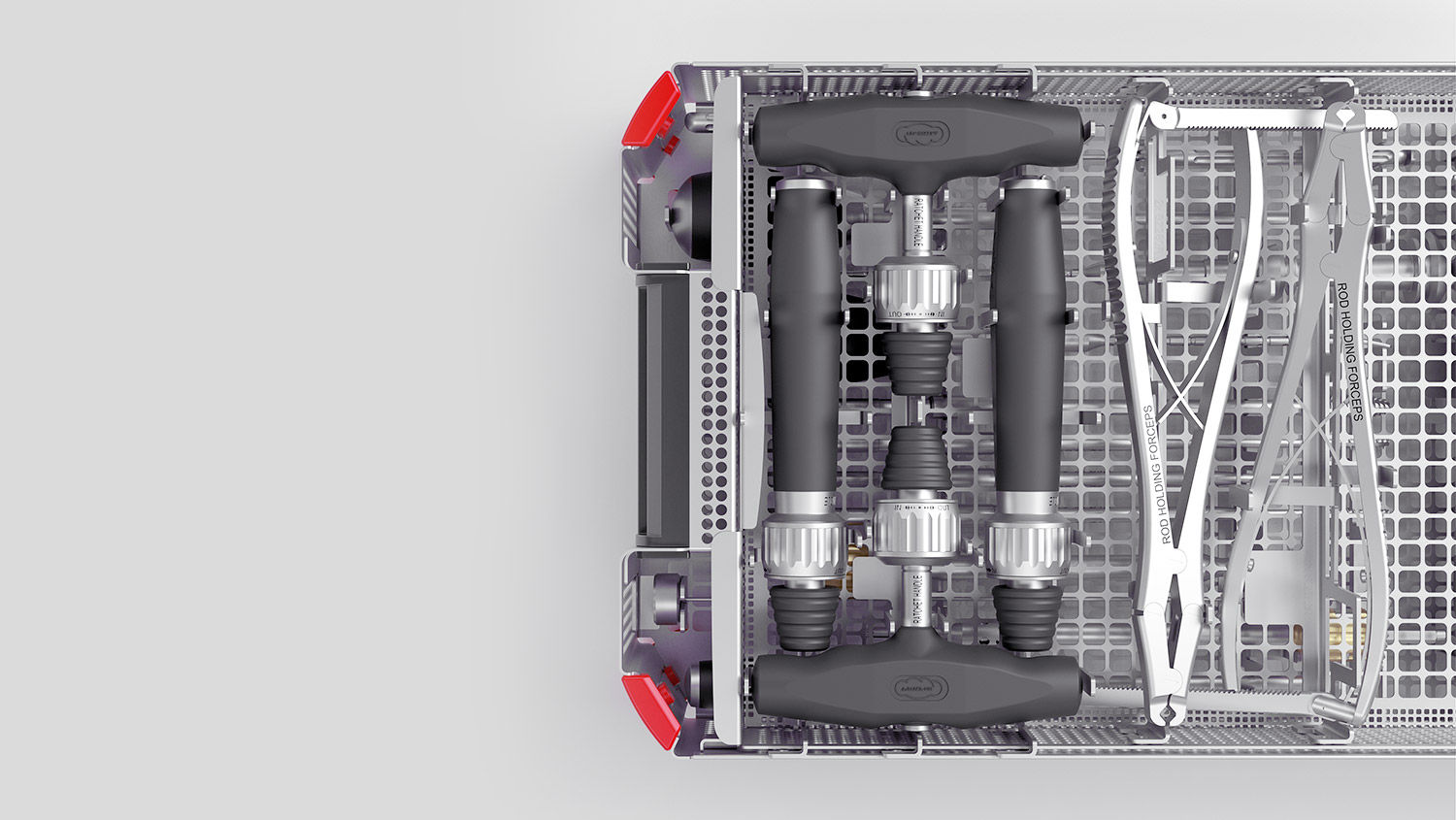 Spine surgery Ennovate® instrument tray