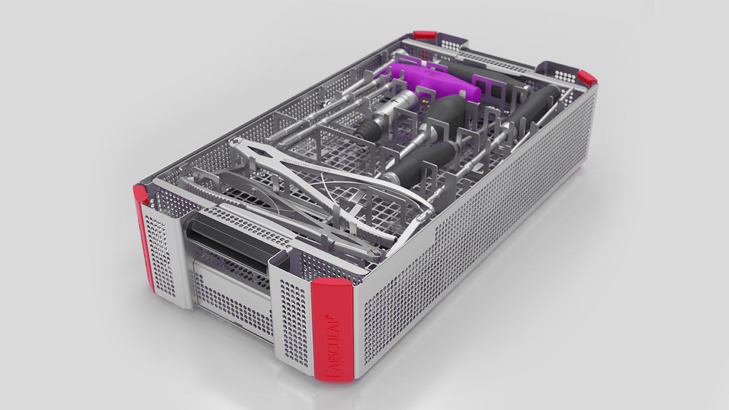 Spine surgery open Ennovate® instrument tray