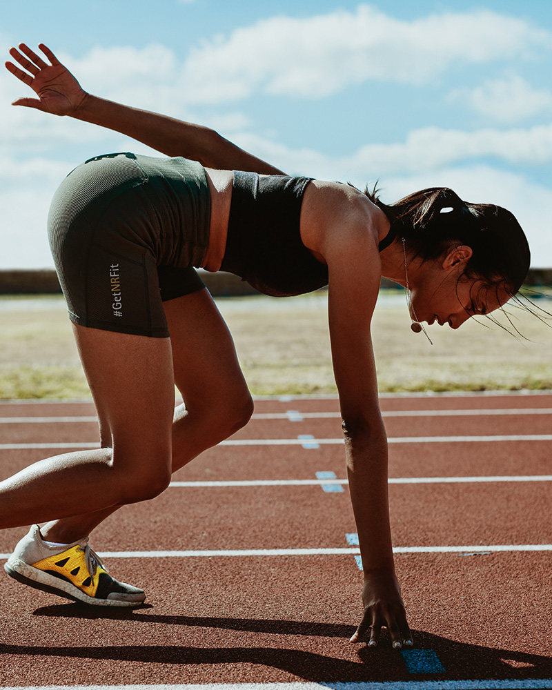 Female runner