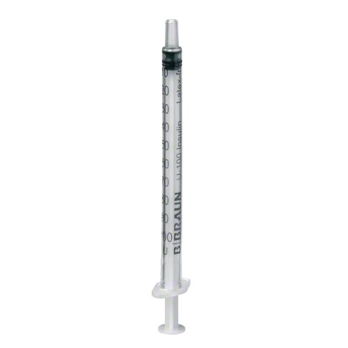 Insulin syringes for U 100 insulin